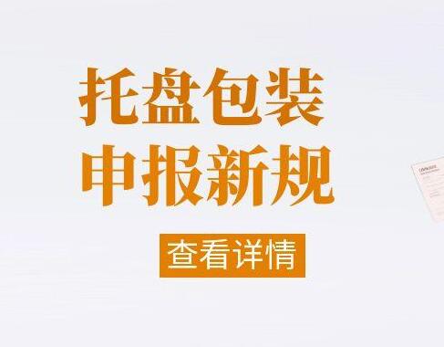 2025年海关新规：含托盘货物申报指南